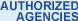Authorized agencies